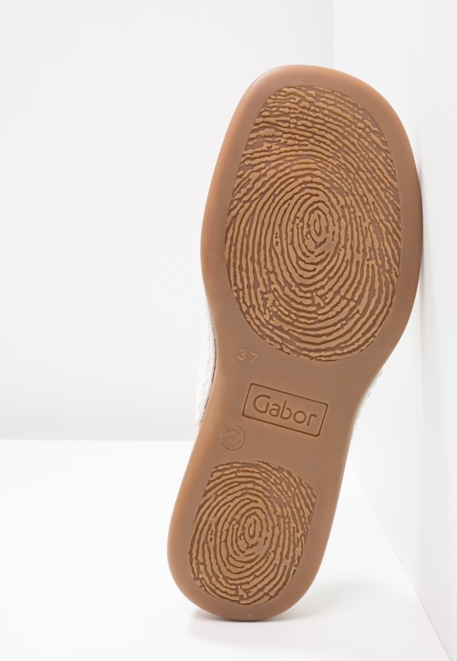 Gabor Blanc | Sandales à Barre En T Exclusives